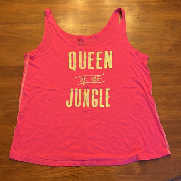 Hue brand pajama set tank top and capri pants. Women’s XL. Gently used. - Picture 2 of 3